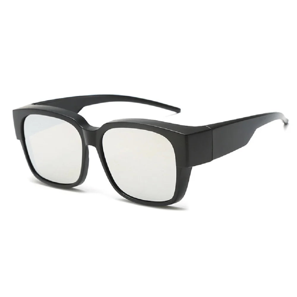 New Fashion Polarized Sunglasses Cover over Myopia Prescription Glasses Portable Men Women Vintage Fishing Driving Eyewear